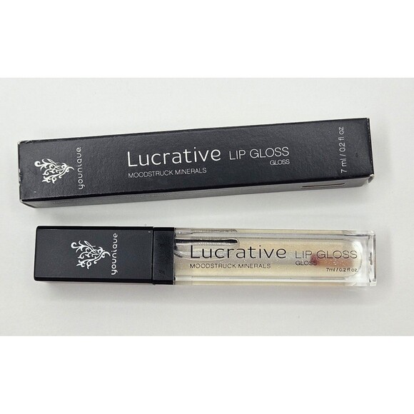 Younique Moodstruck Minerals Lucrative Lip Gloss Loyal New in Box - Picture 1 of 5